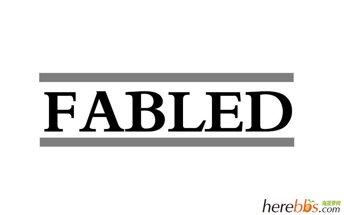 fabled