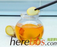 蜂蜜生姜水可以赶走痘痘
