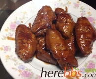 我们家的晚餐是不是太丰富点 自己做可乐鸡翅