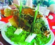 美食尝鲜油泡象鱼