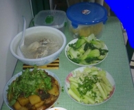 今天晚上的晚餐