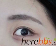 新手学化妆之三点一线眉毛画法
